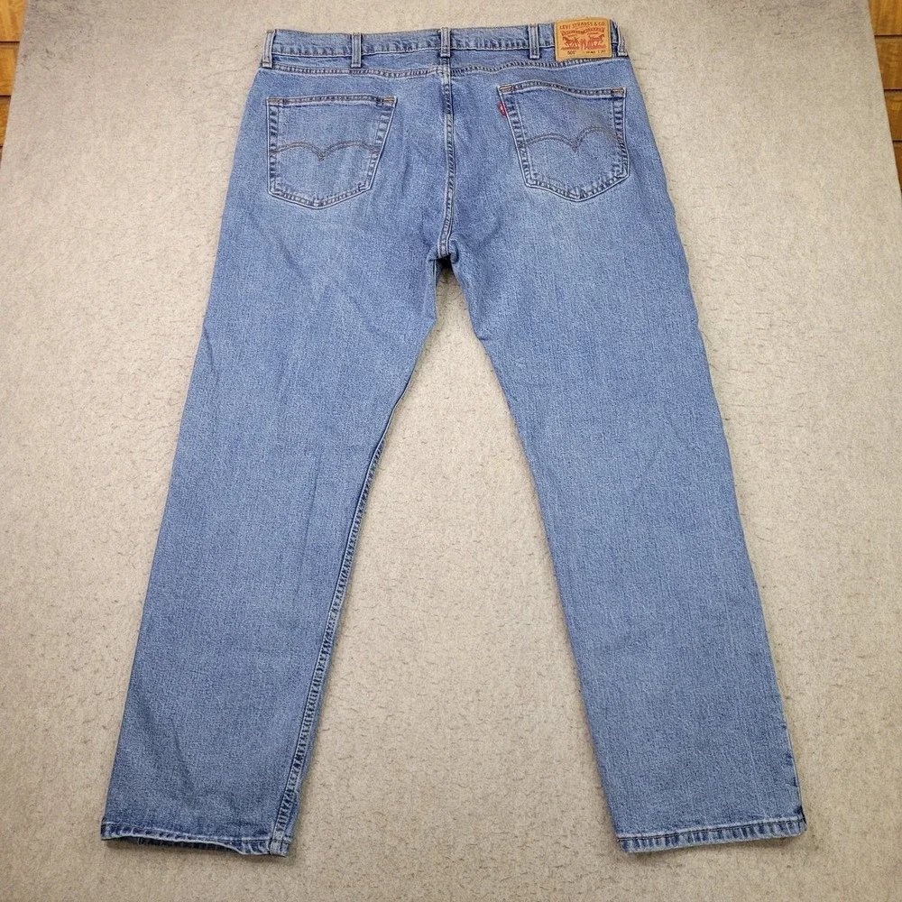 Lot of 2 Levis 505‎ Regular Fit Jeans Mens 40x30 Blue Denim Workwear Cowboy